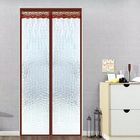 Magnetic Plastic Film Door Curtain, Anti Dust Film Door Curtain, 120x220cm Clear Plastic Curtain Wall