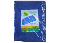 Anti UV Multiple Use Tarpaulin Sheet Durable Blue Laminated Woven Fabric