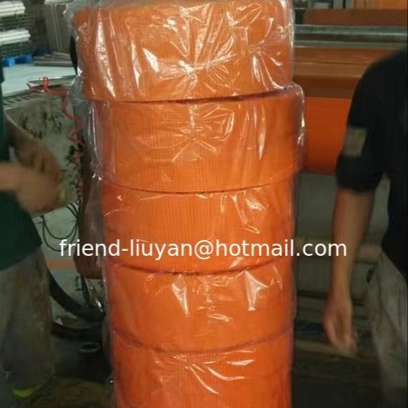 A Class Alkali Resistant Fiberglass Mesh 145gsm Orange Fiberglass Mesh 20cm